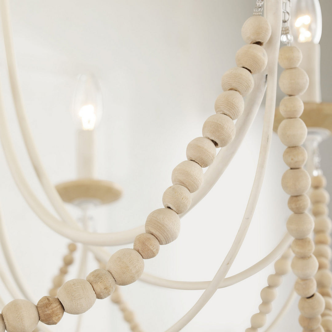 Varaluz Brentwood 350C10CW Chandelier Light - Country White