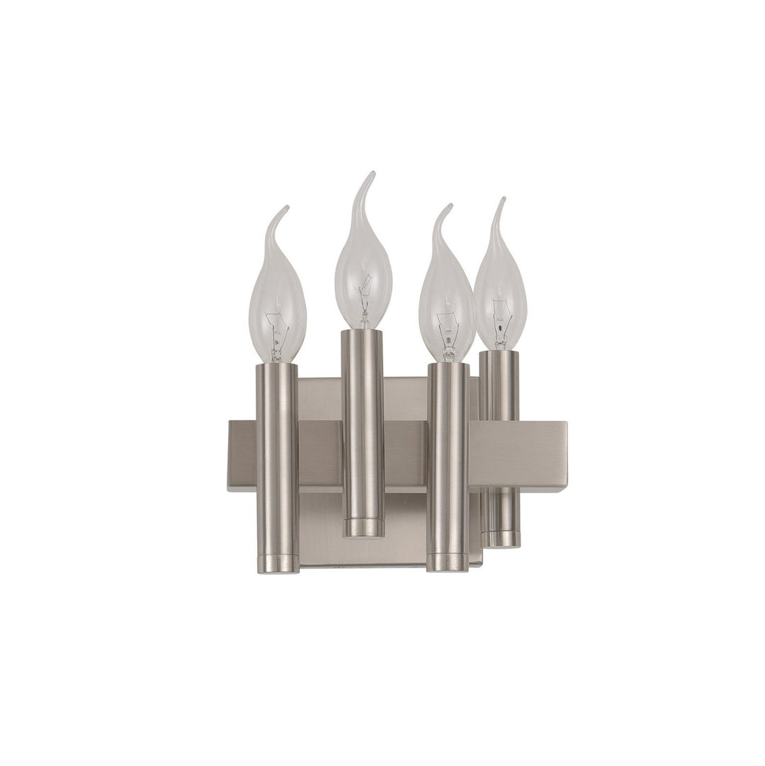 Varaluz Collette 357B04LSN Wall Sconce Light - Satin Nickel