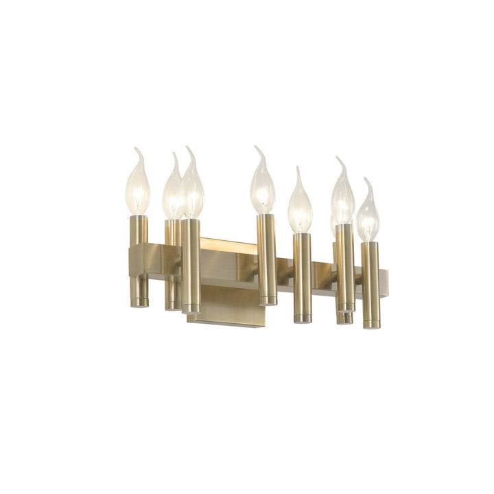 Varaluz Collette 357B08BB Bath Vanity Light 16 in. wide - Antique Brass