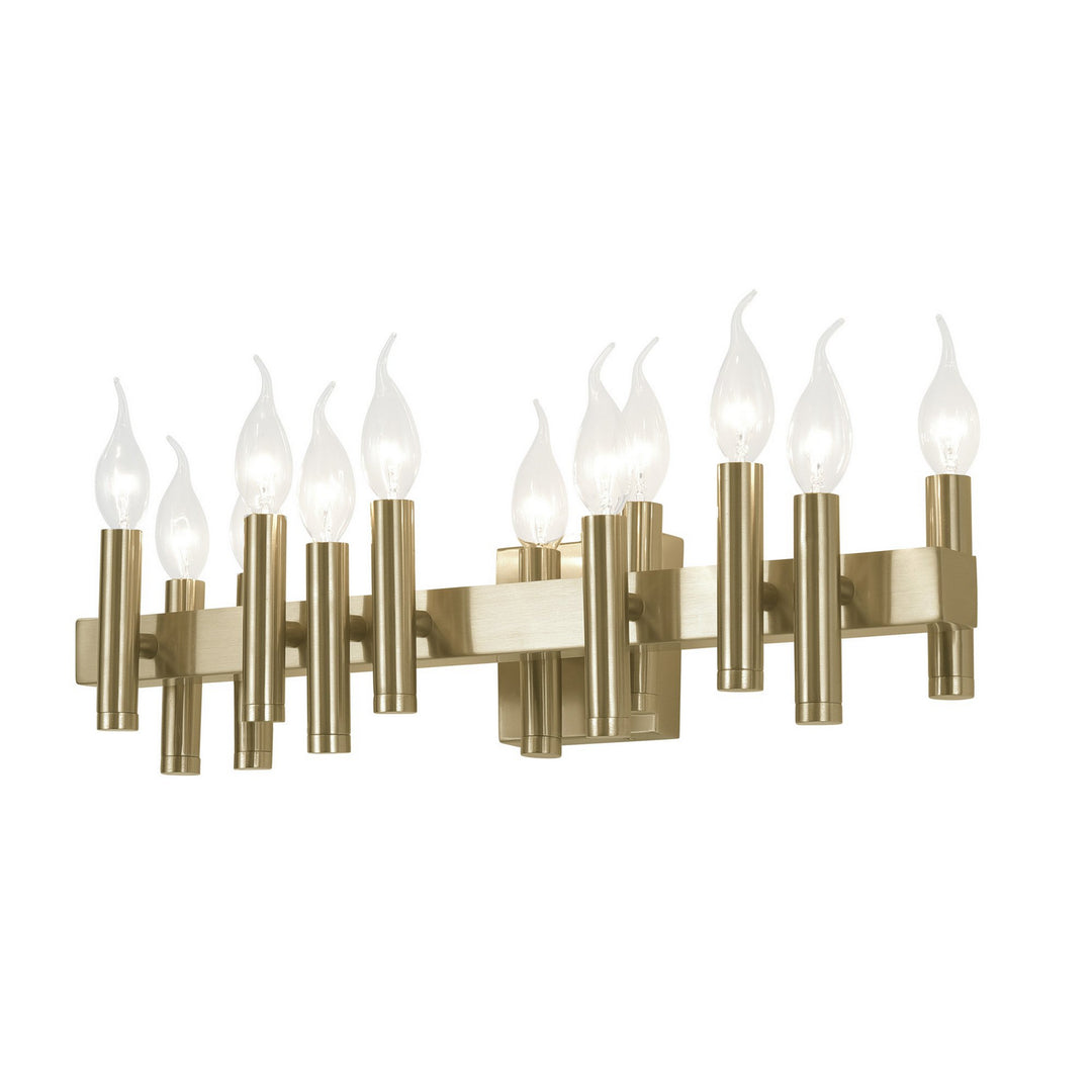 Varaluz Collette 357B12BB Bath Vanity Light 24 in. wide - Antique Brass