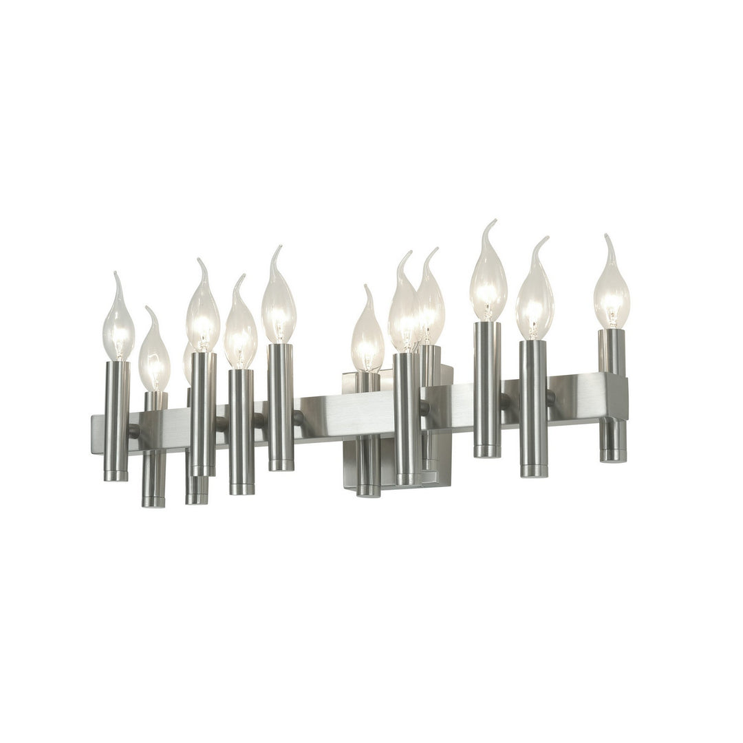 Varaluz Collette 357B12SN Bath Vanity Light 24 in. wide - Satin Nickel