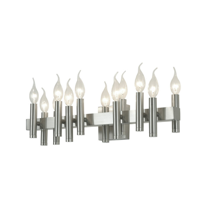 Varaluz Collette 357B12SN Bath Vanity Light 24 in. wide - Satin Nickel