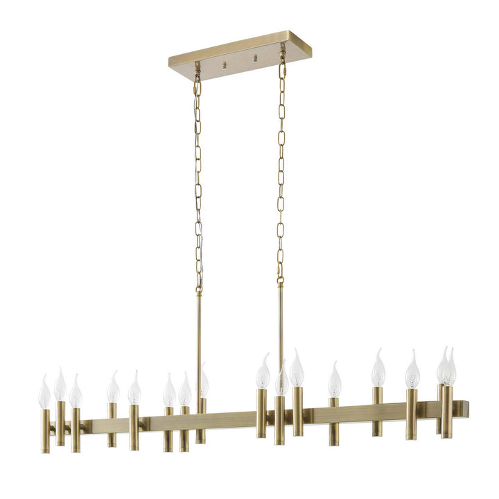 Varaluz Collette 357N16BB Pendant Light - Antique Brass