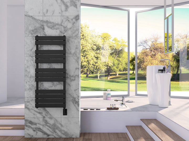 Paris Mirror MINOSBLK12 Minos Towel Warmer Plumbing Black