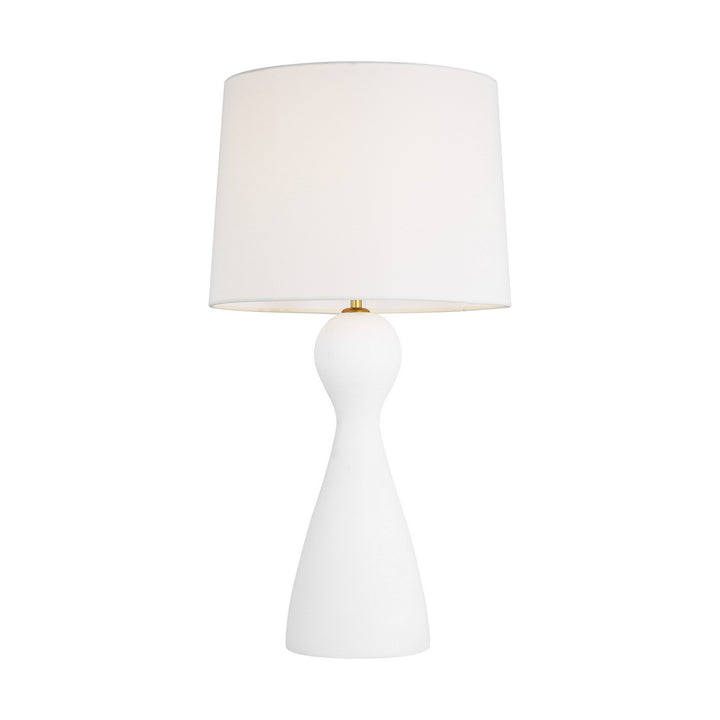 Visual Comfort Studio AET1091TXW1 Constance One Light Table Lamp Lamp White