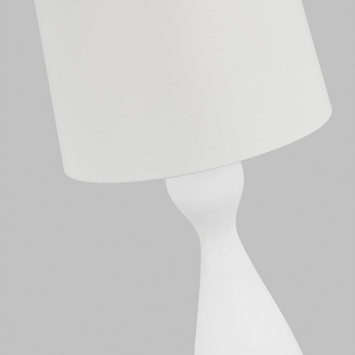 Visual Comfort Studio AET1091TXW1 Constance One Light Table Lamp Lamp White