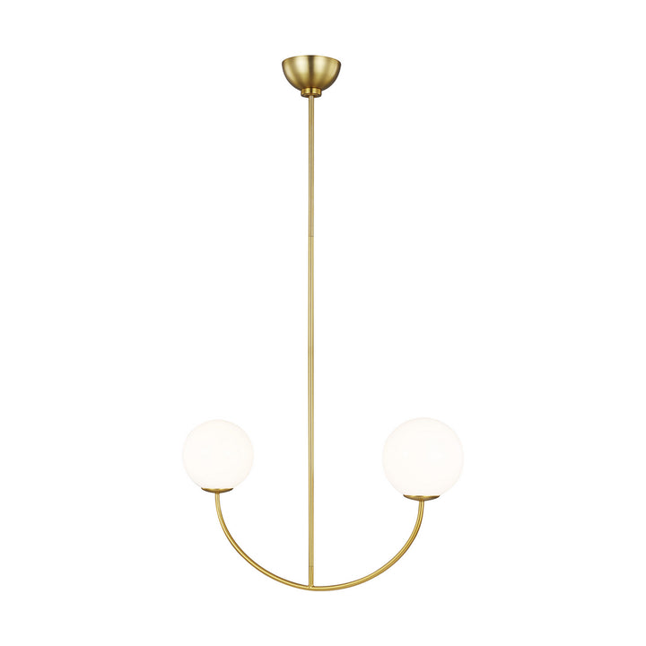 Visual Comfort Studio Galassia AEC1042BBS Pendant Light - Burnished Brass