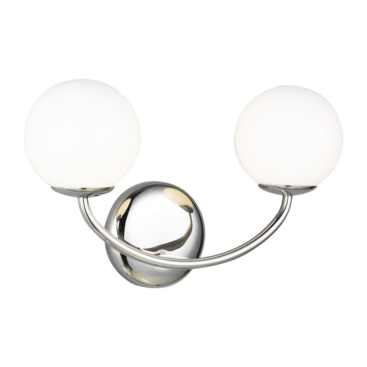 Visual Comfort Studio Galassia AEV1012PN Bath Vanity Light 15 in. wide - Polished Nickel