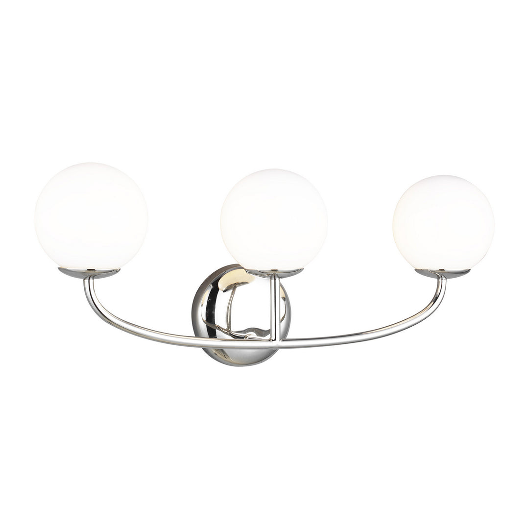 Visual Comfort Studio Galassia AEV1013PN Bath Vanity Light 23 in. wide - Polished Nickel