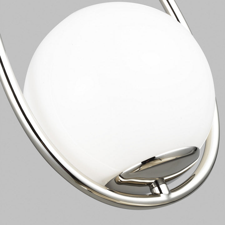 Visual Comfort Studio Galassia AEW1011PN Wall Light - Polished Nickel