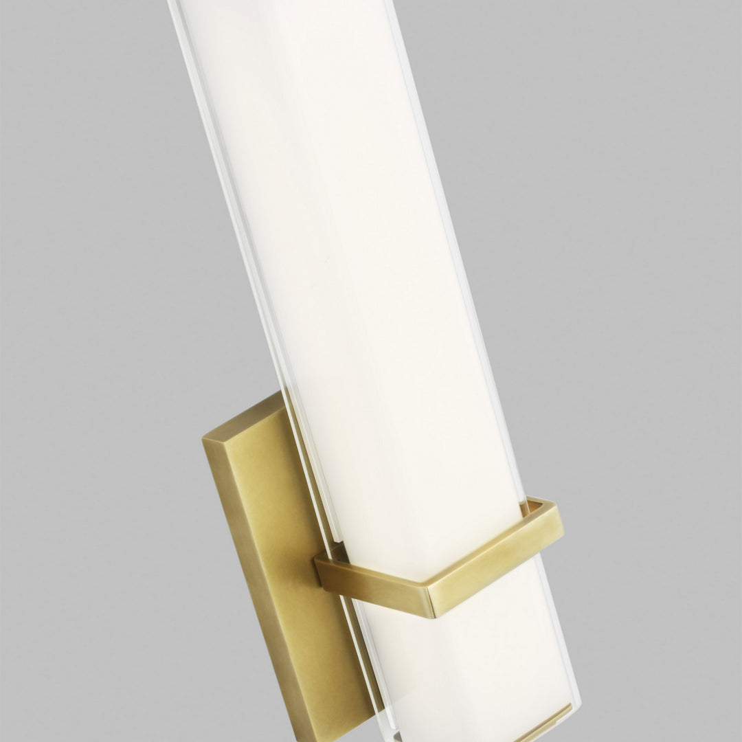 Visual Comfort Modern Milan 700BCMLN13WNB-LED930 Wall Light - Natural Brass
