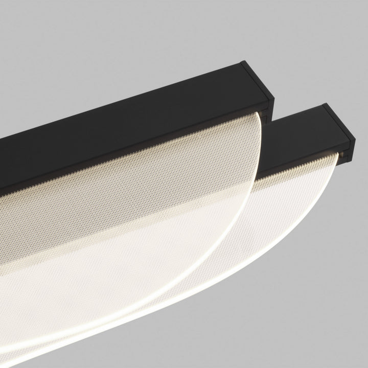 Visual Comfort Modern Nyra 700BCNYR25B-LED930 Bath Vanity Light 5 in. wide - Nightshade Black