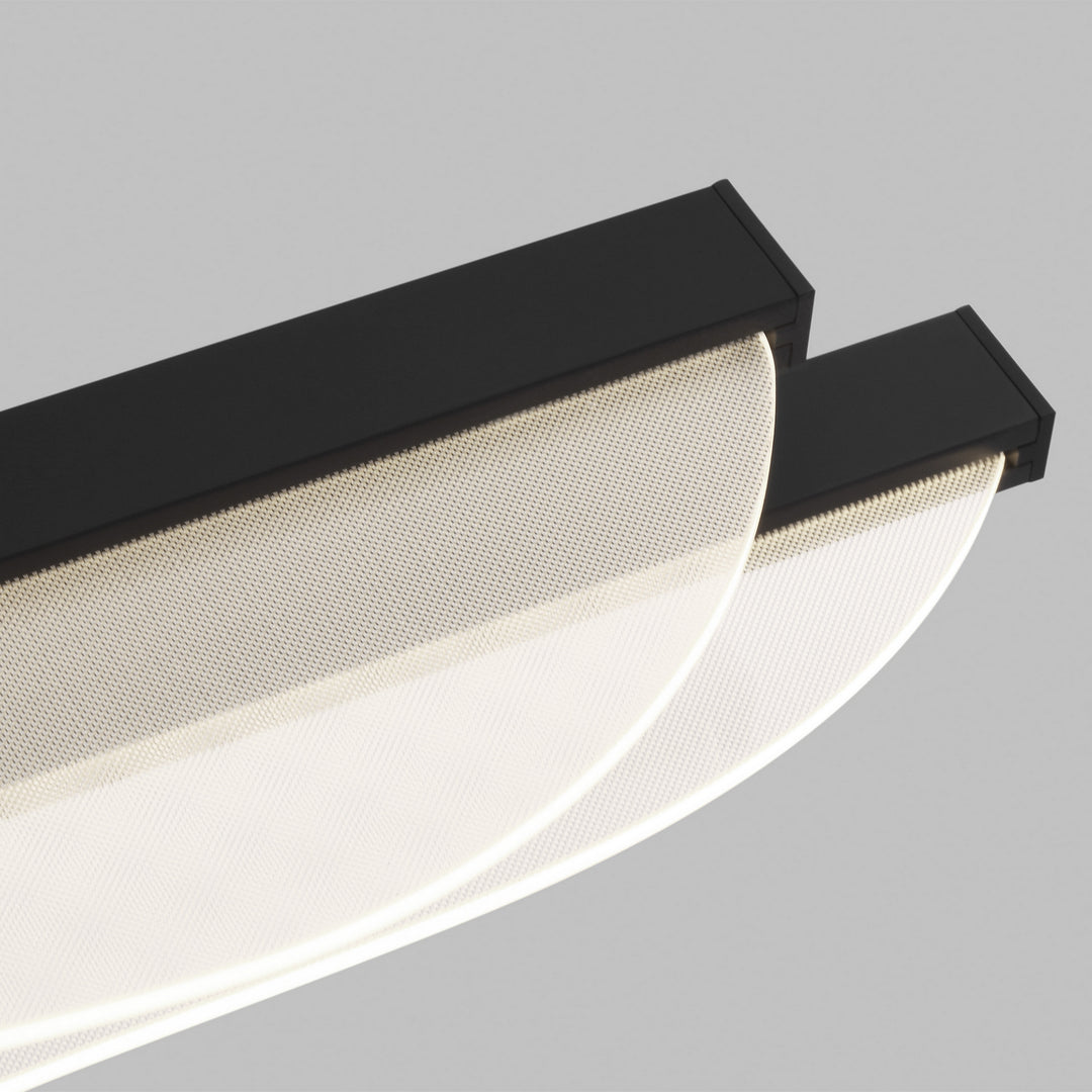 Visual Comfort Modern Nyra 700BCNYR25B-LED930-277 Bath Vanity Light 5 in. wide - Nightshade Black