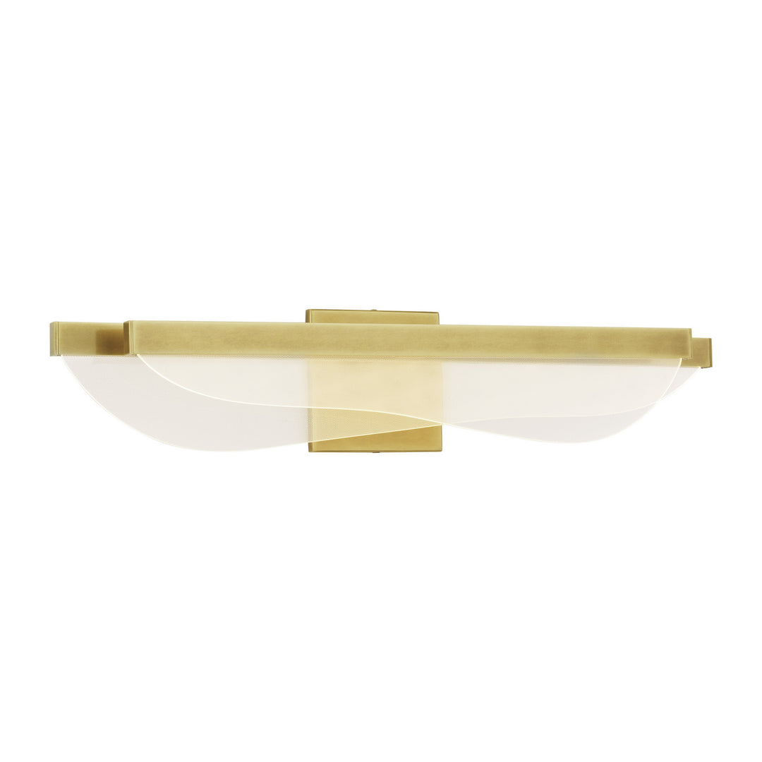 Visual Comfort Modern Nyra 700BCNYR25BR-LED930-277 Bath Vanity Light 5 in. wide - Plated Brass