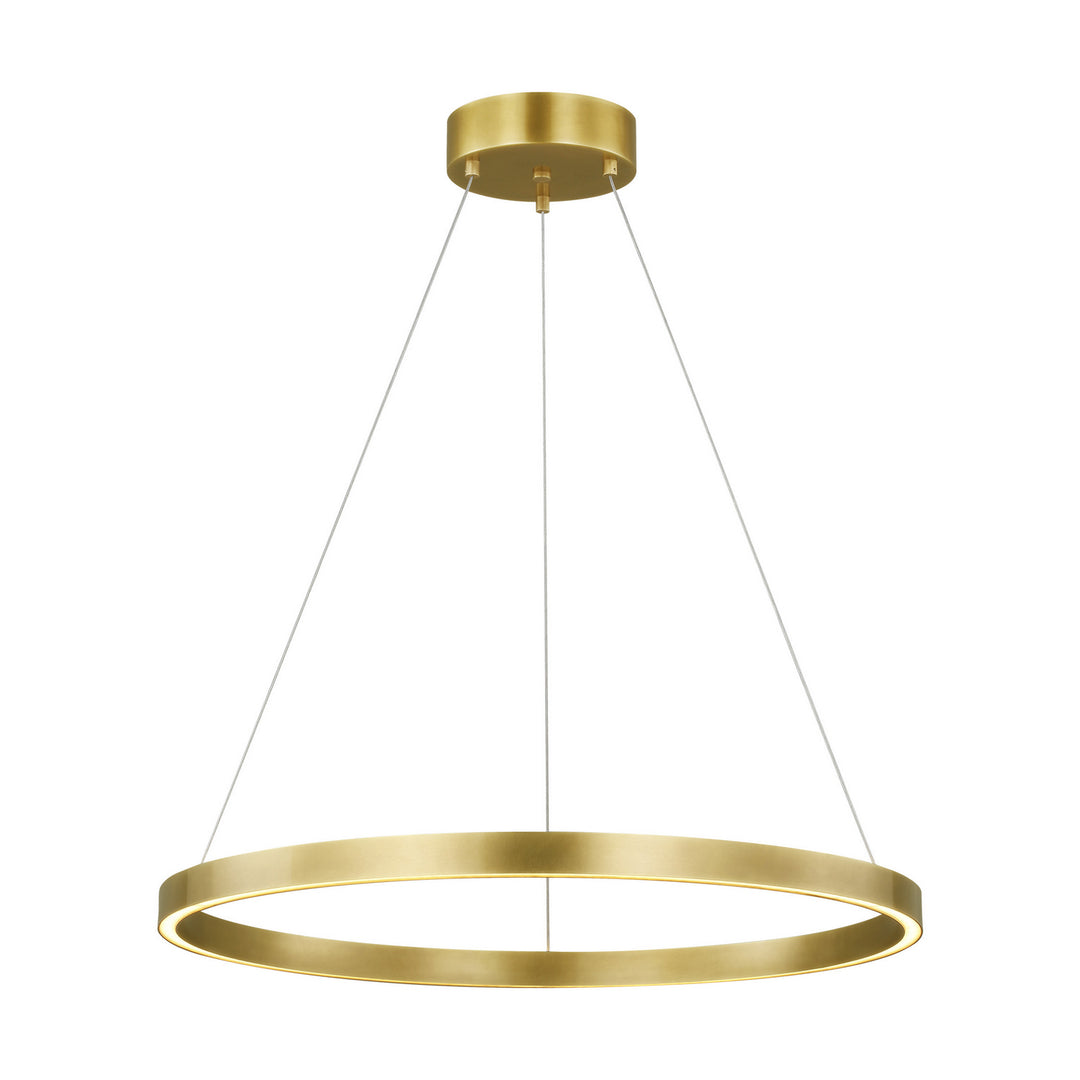 Visual Comfort Modern Fiama 700FIA30BR-LED930 Pendant Light - Plated Brass