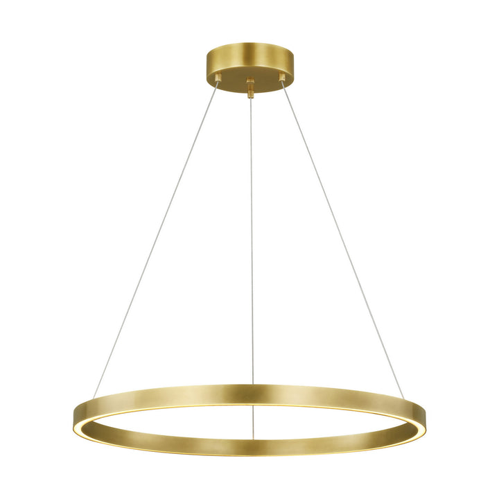 Visual Comfort Modern Fiama 700FIA30BR-LED930 Pendant Light - Plated Brass