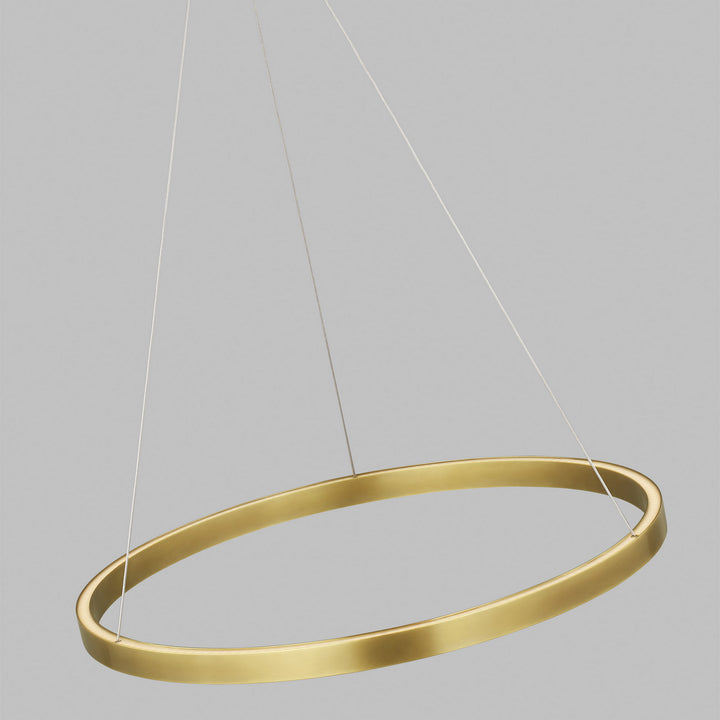Visual Comfort Modern Fiama 700FIA30BR-LED930 Pendant Light - Plated Brass