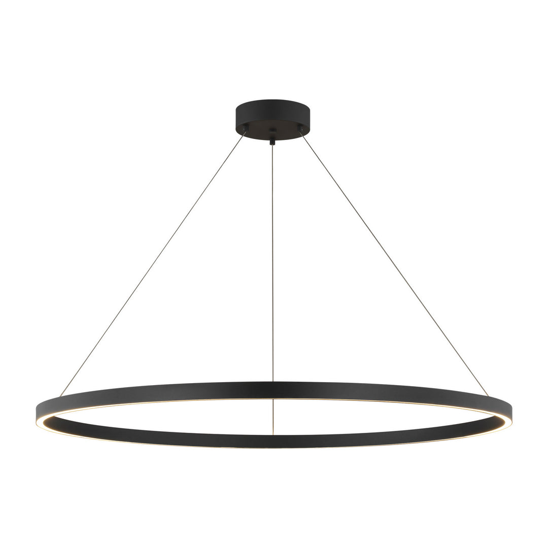 Visual Comfort Modern Fiama 700FIA48B-LED930 Pendant Light - Matte Black