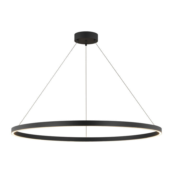 Visual Comfort Modern Fiama 700FIA48B-LED930 Pendant Light - Matte Black