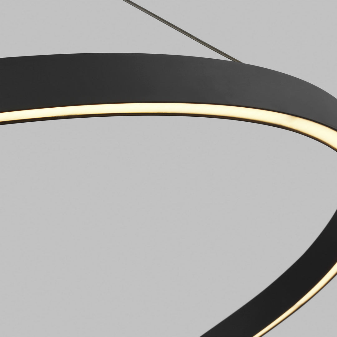 Visual Comfort Modern Fiama 700FIA48B-LED930 Pendant Light - Matte Black