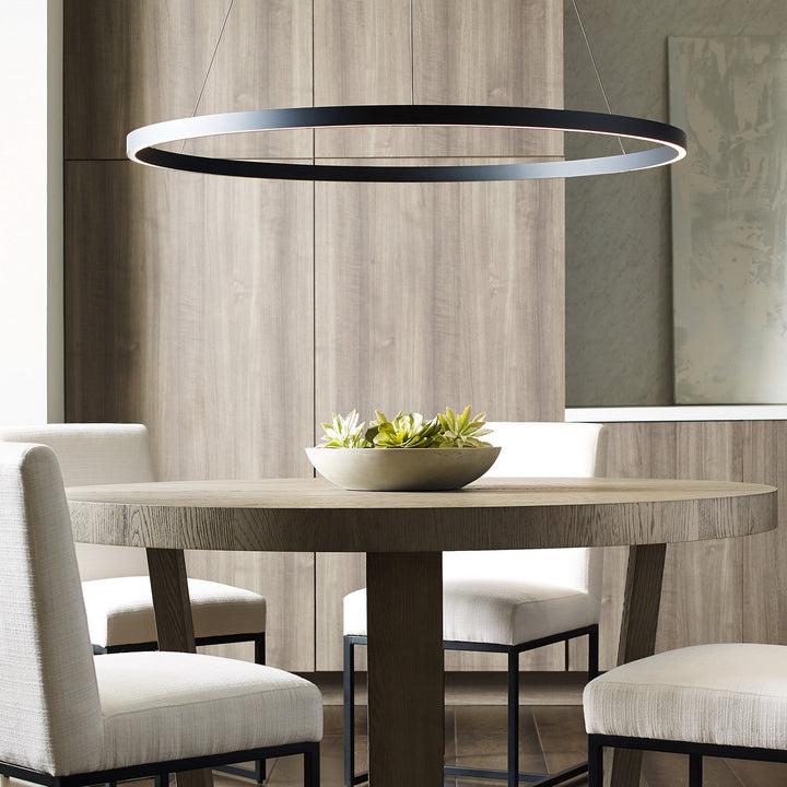 Visual Comfort Modern Fiama 700FIA48B-LED930 Pendant Light - Matte Black