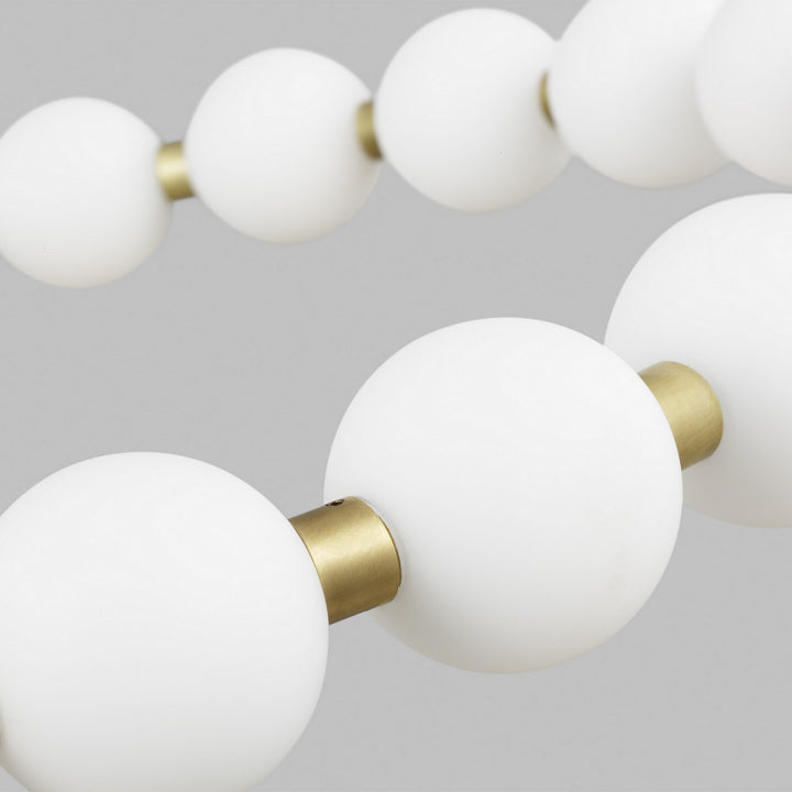 Visual Comfort Modern Orbet 700OBT30NB-LED927 Pendant Light - Natural Brass