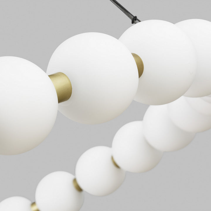Visual Comfort Modern Orbet 700OBT36NB-LED927 Pendant Light - Natural Brass