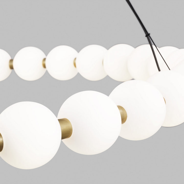 Visual Comfort Modern Orbet 700OBT42NB-LED927 Pendant Light - Natural Brass