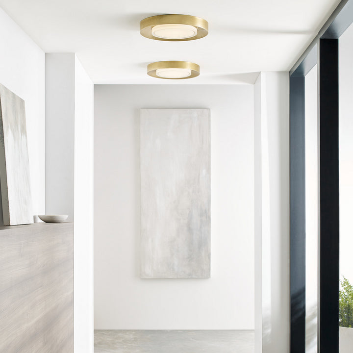 Visual Comfort Modern Hilo 700FMHLO16NB-LED927 Ceiling Light - Natural Brass