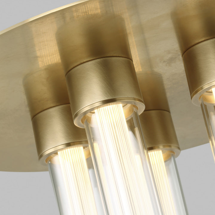 Visual Comfort Modern Kola 700FMKLA13NB-LED927-277 Ceiling Light - Natural Brass