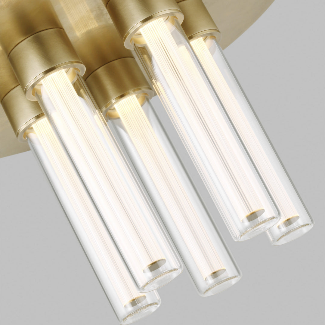 Visual Comfort Modern Kola 700FMKLA13NB-LED927-277 Ceiling Light - Natural Brass