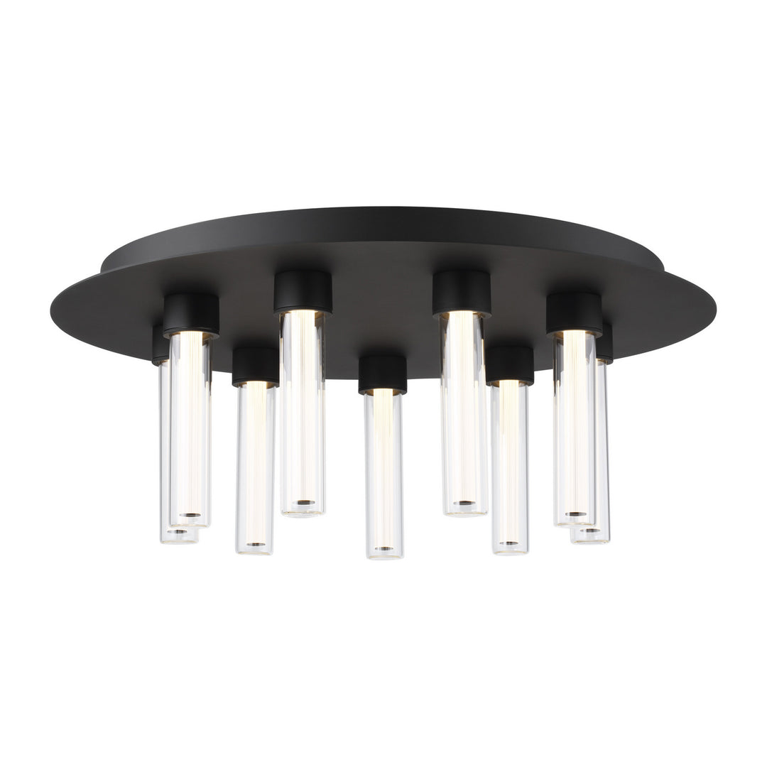 Visual Comfort Modern Kola 700FMKLA22B-LED927 Ceiling Light - Nightshade Black