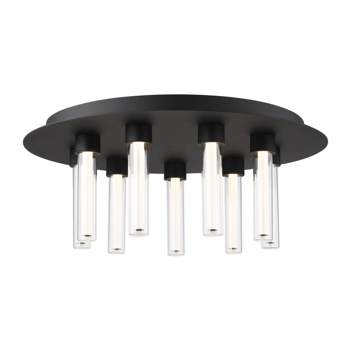 Visual Comfort Modern Kola 700FMKLA22B-LED927 Ceiling Light - Nightshade Black
