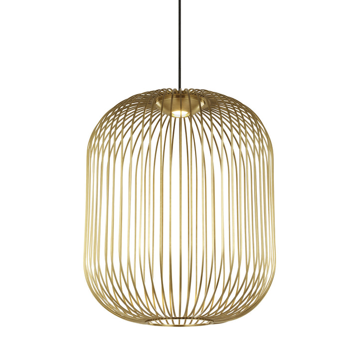 Visual Comfort Modern Kai 700TDKAI2BR-LED930 Pendant Light - Plated Brass