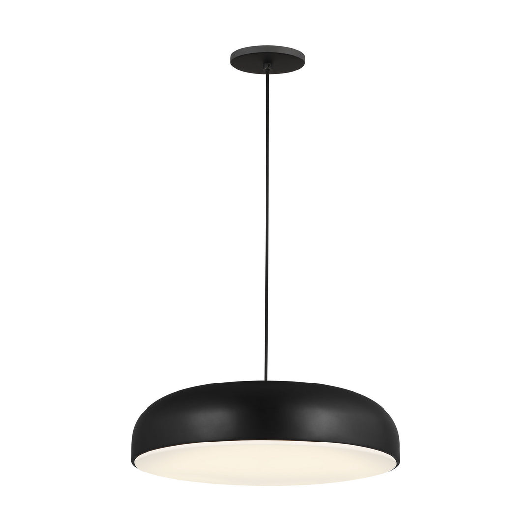 Visual Comfort Modern Kosa 700TDKOSA18B-LED930 Pendant Light - Nightshade Black