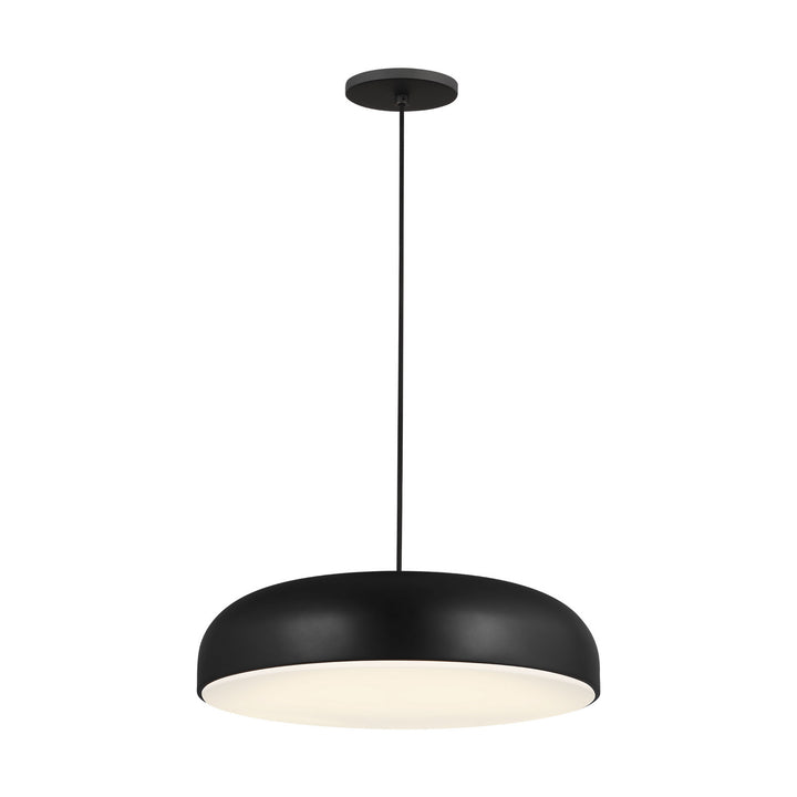 Visual Comfort Modern Kosa 700TDKOSA18B-LED930 Pendant Light - Nightshade Black