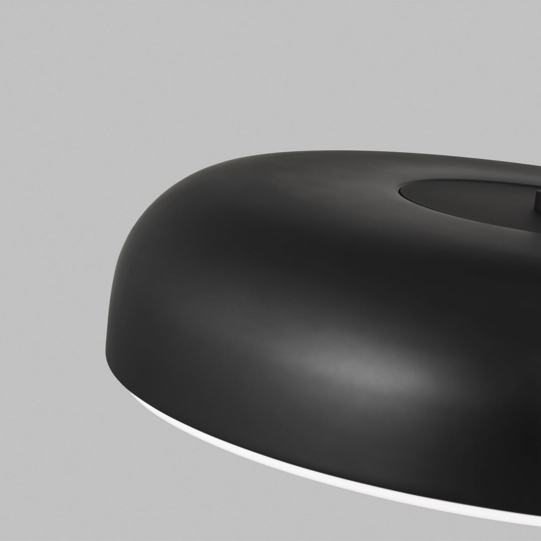 Visual Comfort Modern Kosa 700TDKOSA18B-LED930 Pendant Light - Nightshade Black