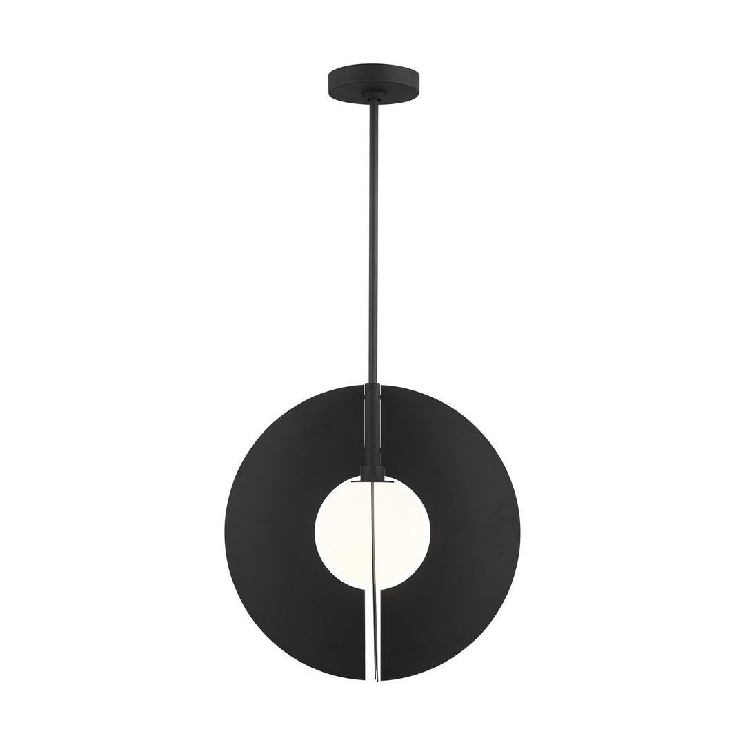 Visual Comfort Modern Orbel 700TDOBLRGB-LED930 Pendant Light - Nightshade Black