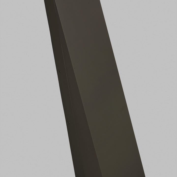 Visual Comfort Modern 700OWPIT19Z-LED930-277 Pitch Led Outdoor Wall Mount Outdoor Bronze / Dark