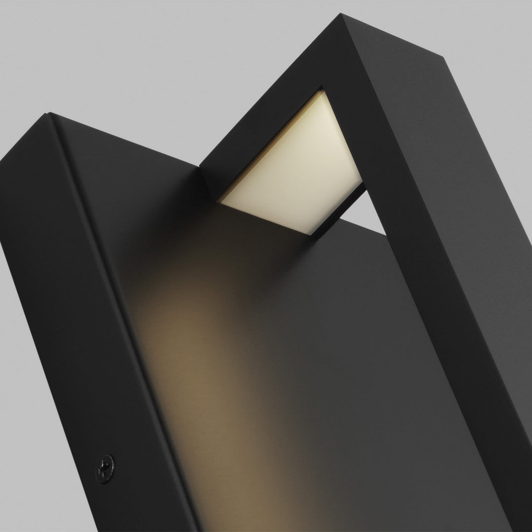 Visual Comfort Modern 700OWWND8B-LED930 Windfall Led Outdoor Wall Mount Outdoor Black