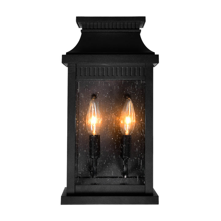 Cwi Lighting 0418W7S-2  Milford Outdoor Black