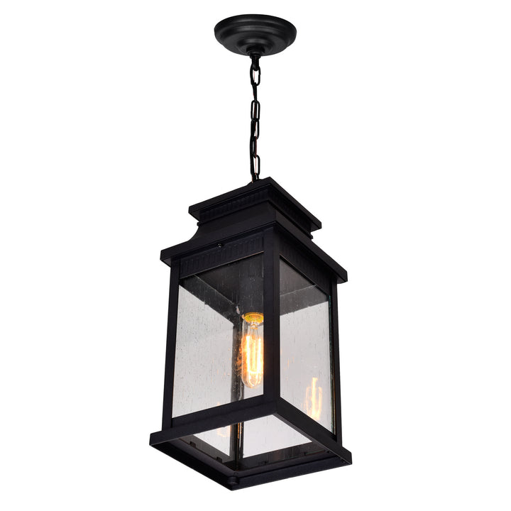 Cwi Lighting 0418P7S-1  Milford Outdoor Black