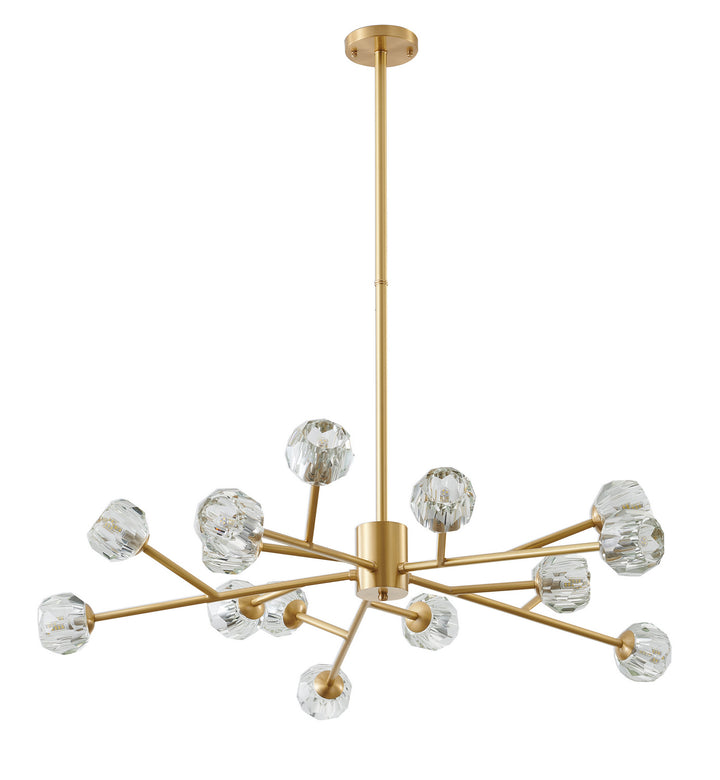 Bethel International FT76C40BR Chandelier Light - Brass
