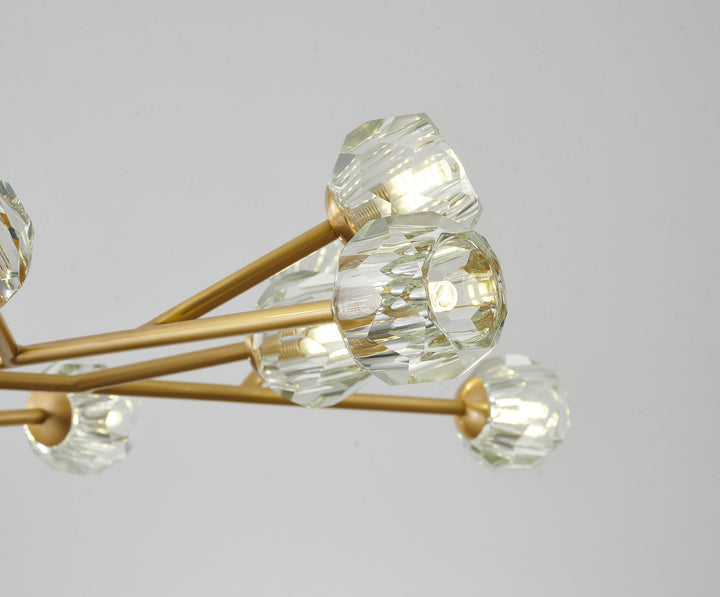 Bethel International FT76C40BR Chandelier Light - Brass