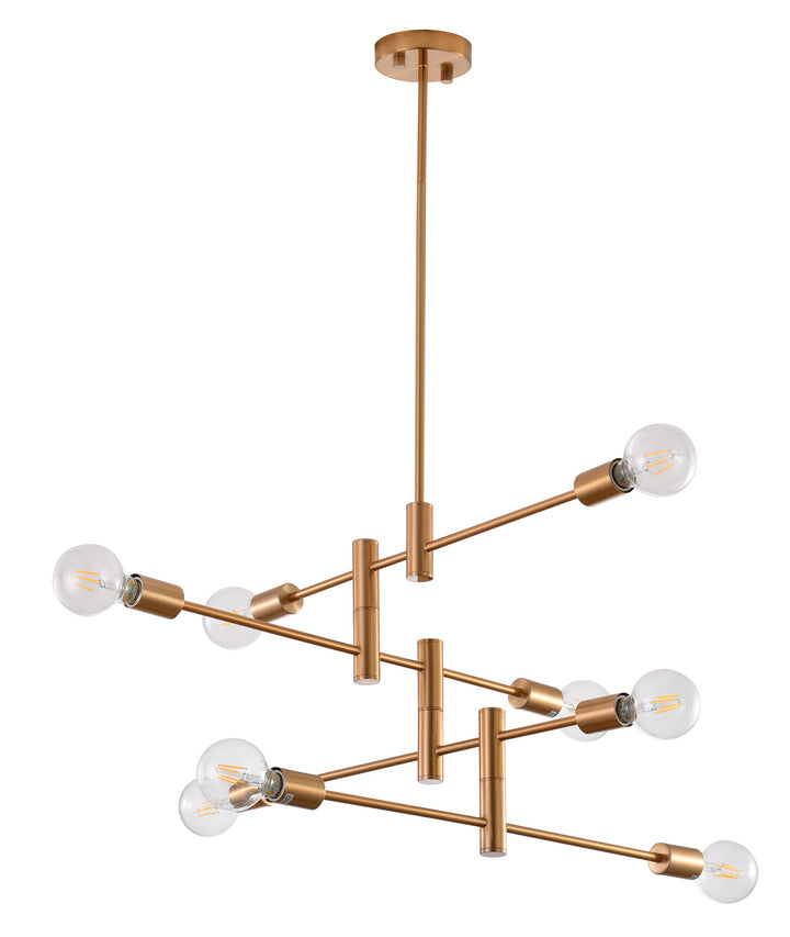 Bethel International DLS42C35BR Chandelier Light - Brass