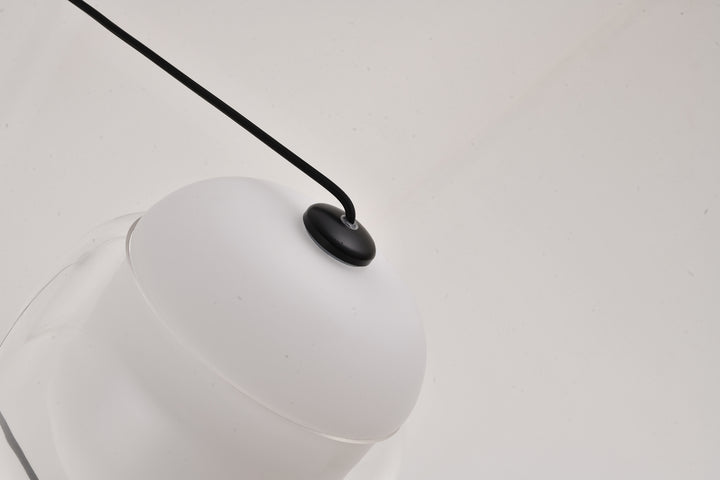 Bethel International DLS38P12W Pendant Light - Black