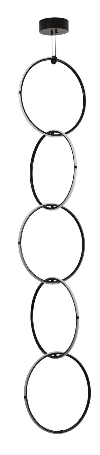 Bethel International DLS28C15B Pendant Light - Black