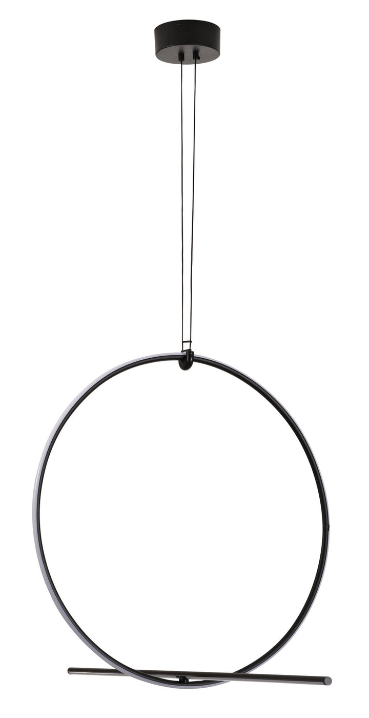 Bethel International DLS29C23B Chandelier Light - Black
