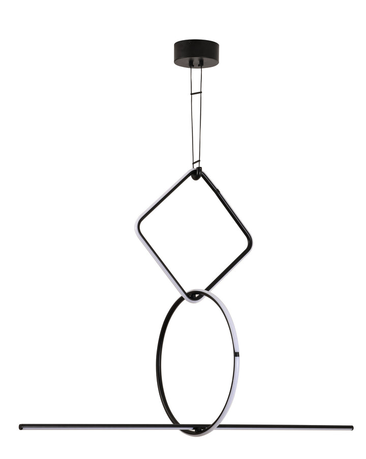 Bethel International DLS26C43B Pendant Light - Black