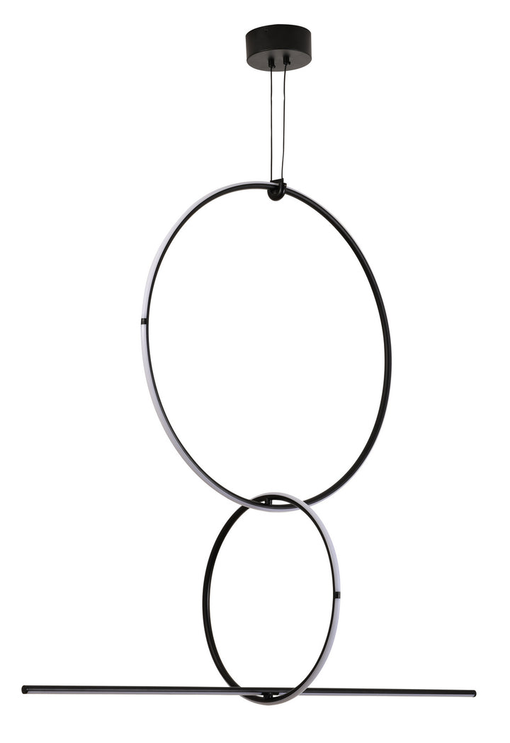Bethel International DLS27C43B Pendant Light - Black